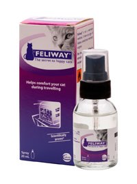 Ceva Animal Health has launched a new travel size 20ml bottle of Feliway Spray