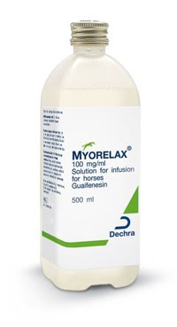 Dechra Veterinary Products has launched Myorelax, a guaifenesin 100 mg/ml solution for infusion for horses which, the company says, relaxes skeletal muscles within minutes.