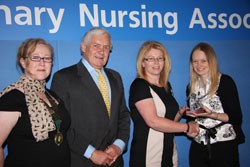 The Blue Cross has presented Sam Shand of Lincolnshire with the Veterinary Nurse of the Year award. 