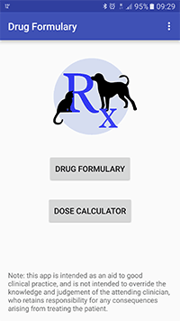 Irish small animal practitioner Stuart Fitzgerald MVB MANZCVS has launched the MobiVet Veterinary Formulary app for Android devices.