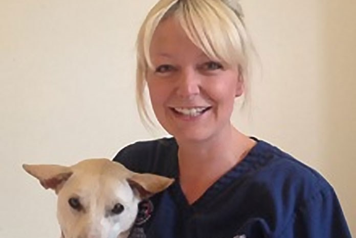 Hayley Walters RVN, a Welfare and Anaesthesia Nurse at the University of Edinburgh’s Jeanne Marchig International Centre for Animal Welfare Education and the Easter Bush Veterinary Centre